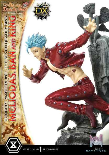 Prime 1 Studio – Concept Masterline The Seven Deadly Sins Meliodas, Ban and King CMNTZ-01 CMNTZ-01DXS (Licensed)