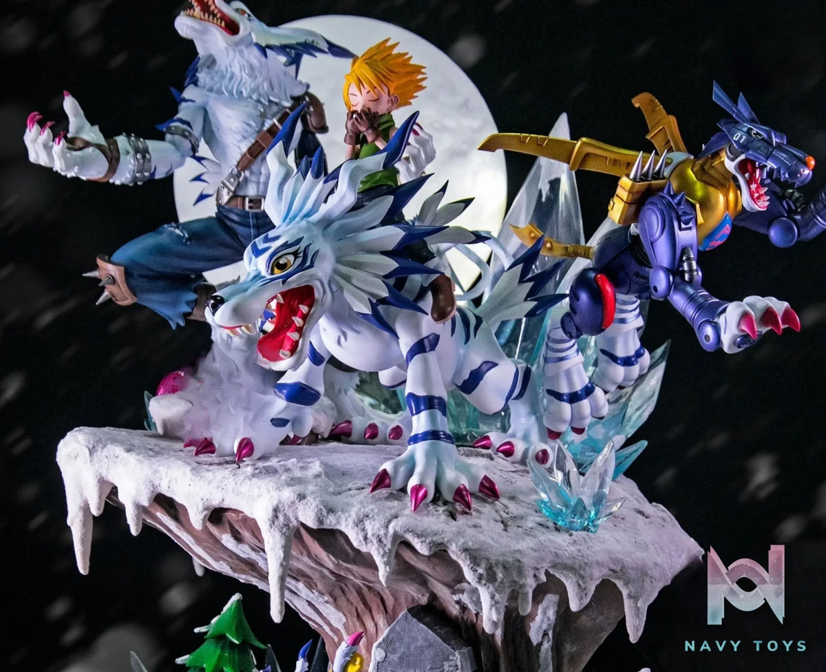 Mi Man Studio – Digimon Gabumon Evolution Series