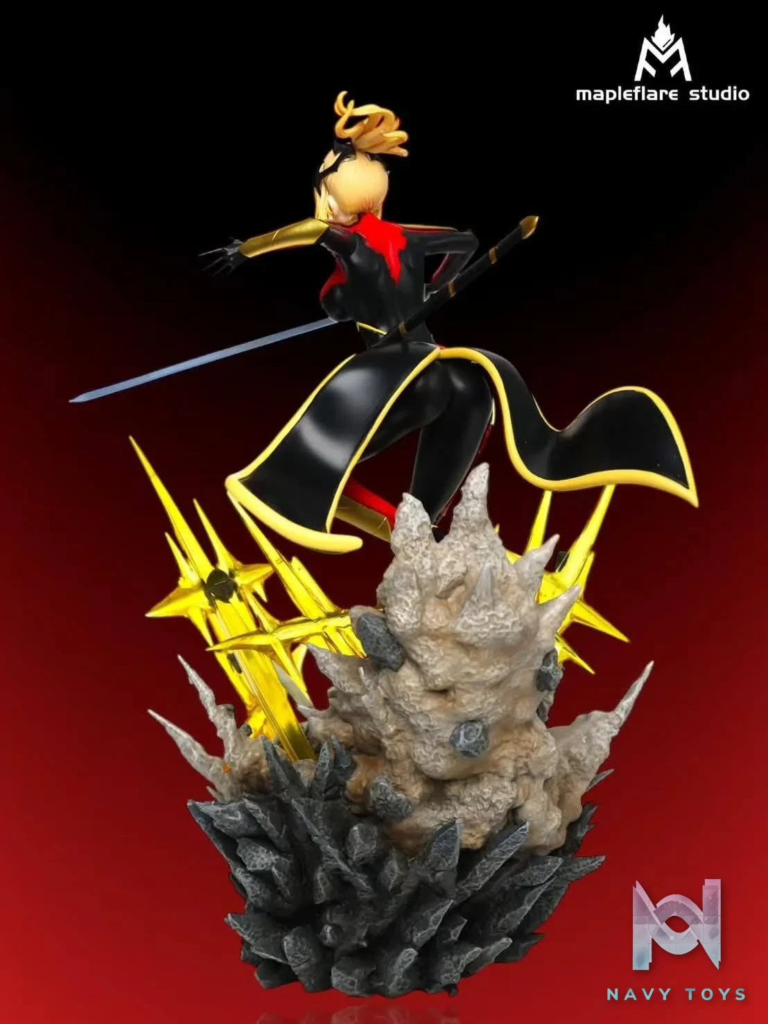 Sung Jinwoo & Cha Hea In resin statue Mapleflare Studio anime figure