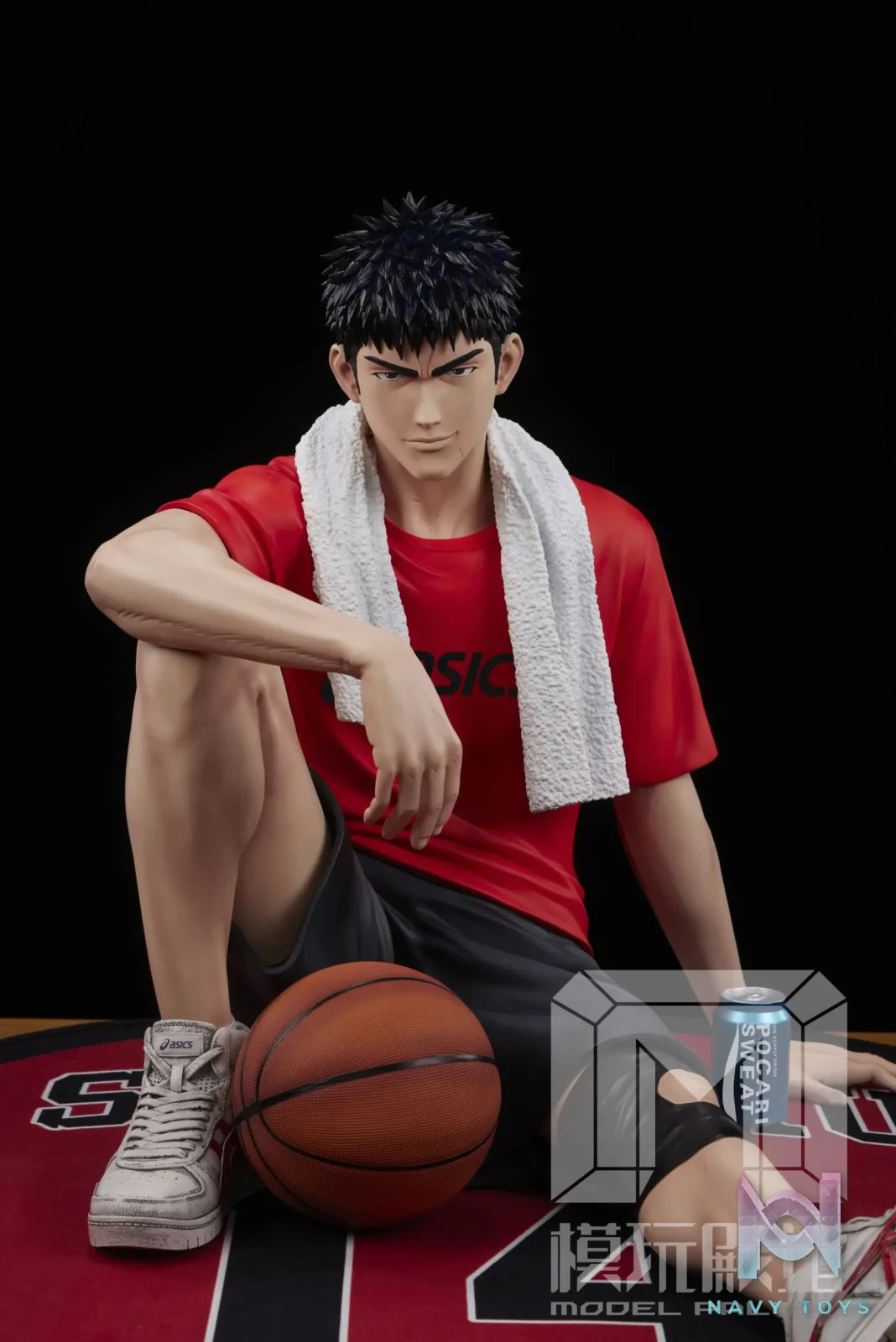 Model Palace Studio – Slam Dunk Seated Hisashi Mitsui