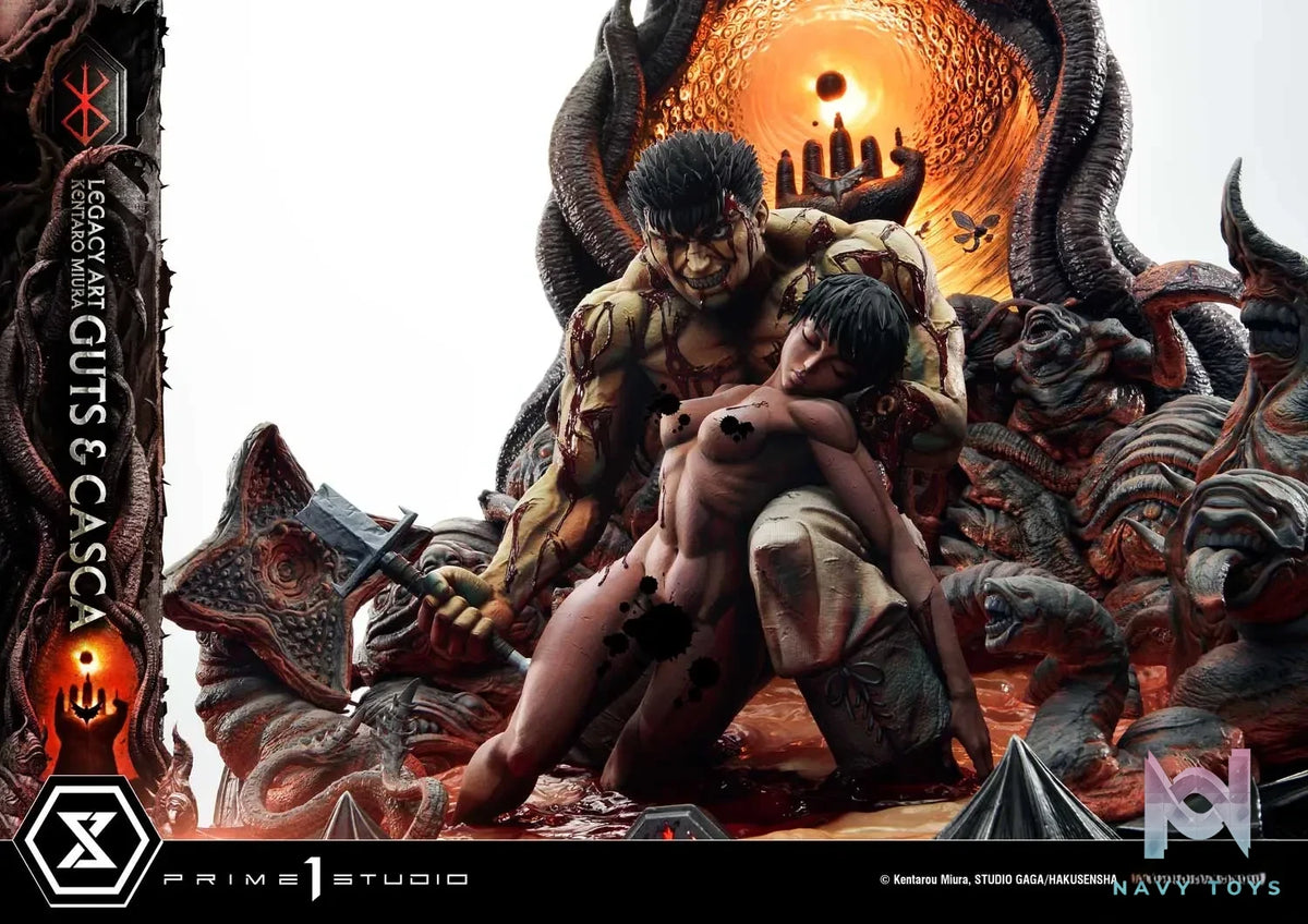 Prime 1 Studio – Legacy Art “Kentaro Miura” Berserk Guts & Casca LABR-03 LABR-03S