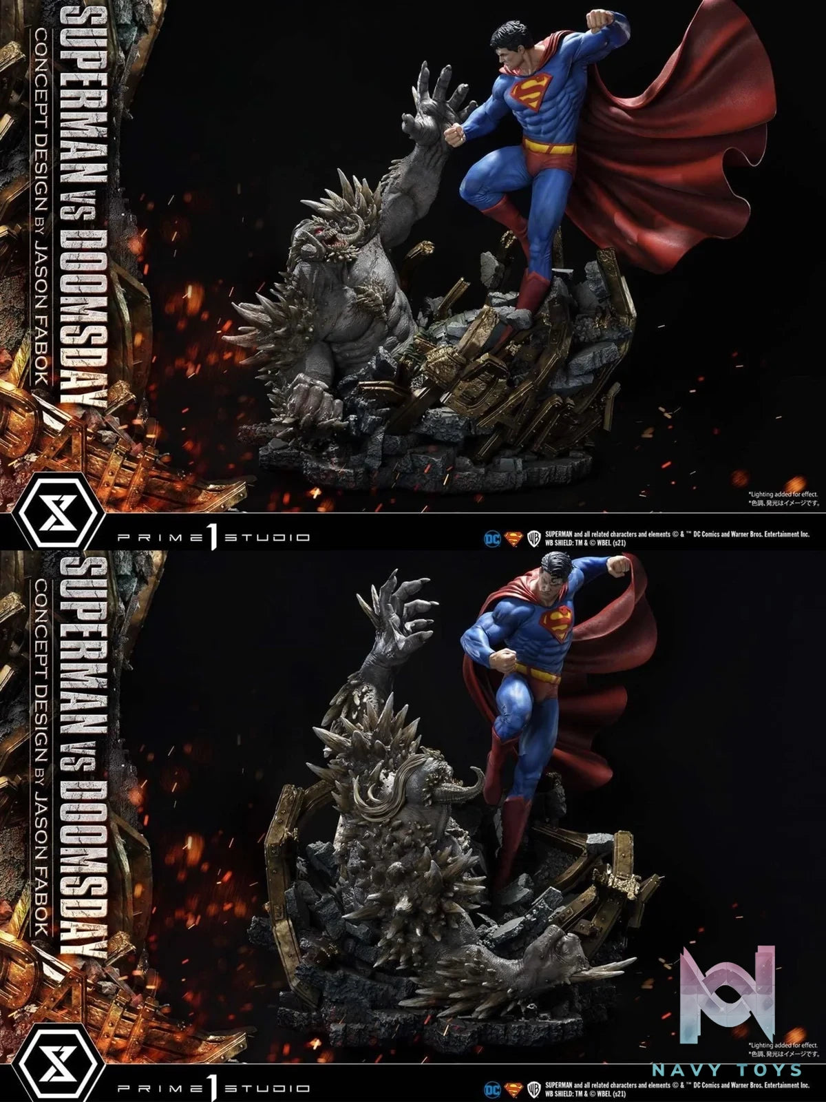 Superman VS Doomsday - Superman - Prime 1 Studio (UMMDC - 05; UMMDC - 05DXS) resin statue Prime 1 Studio anime figure
