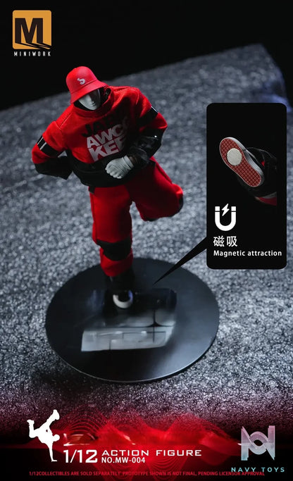 MINIWORK Studio – 1/12 Masked Dancer Action Figure NO.MW-004 JABBAWOCKEEZ