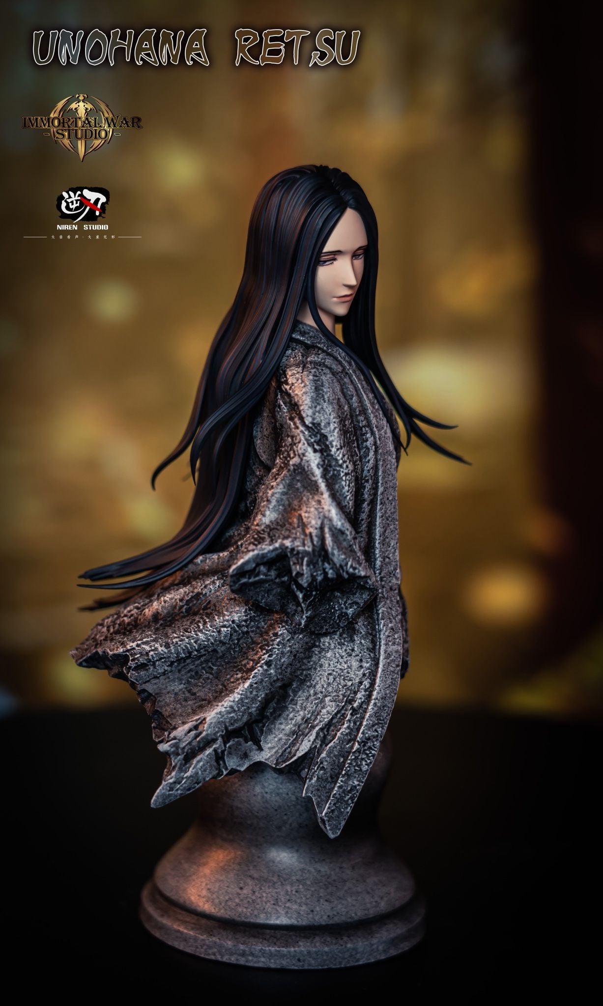 Kyoraku Shunsui - Bleach - IW x Niren Studio resin statue IW Studio x Nien Studio anime figure