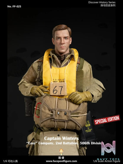 Facepoolfigure – Captain Winters “Easy” Company, 2nd Battalion, 506th Division 1/6 Action Figure FP025 (Licensed)