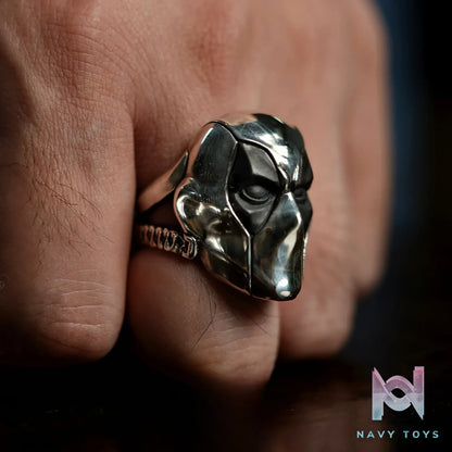 Raven Studio (silver jewelry) – Marvel’s Talkative Deadpool Ring Marvel
