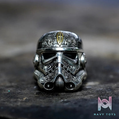 Raven Studio (silver jewelry) – Exclusive “Scrap” White Stormtrooper Ring Original
