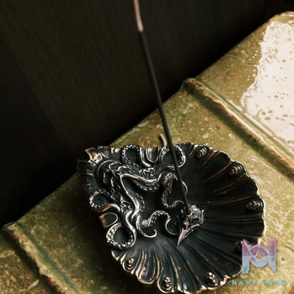 Raven Studio (silver jewelry) – Original Exclusive “Bone Nest” Raven Skull Incense Burner Original