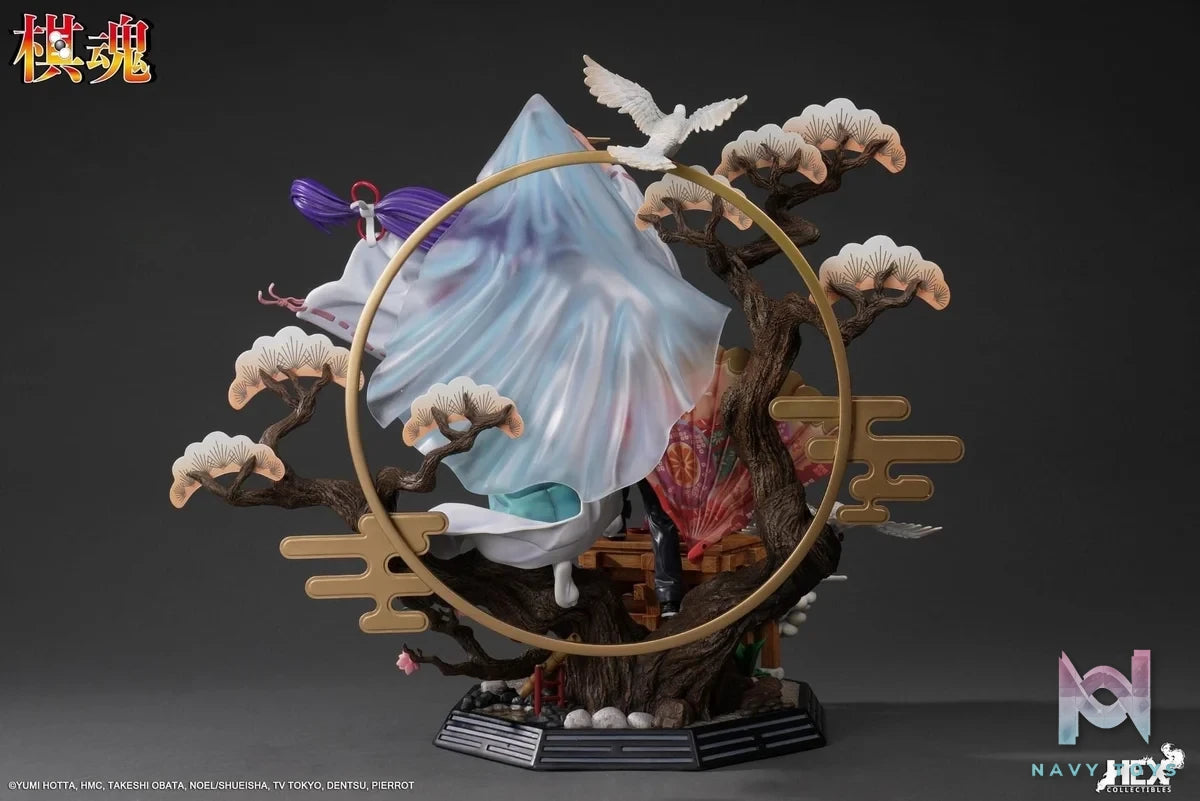 Hikaru & Sai resin statue Hex collectibles anime figure