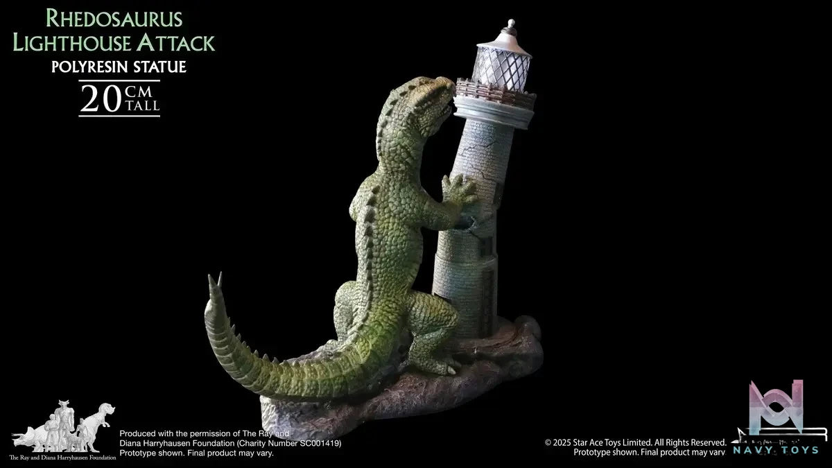 Star Ace Toys – Rhedosaurus Lighthouse Attack Resin Statue SA8068 (Licensed)