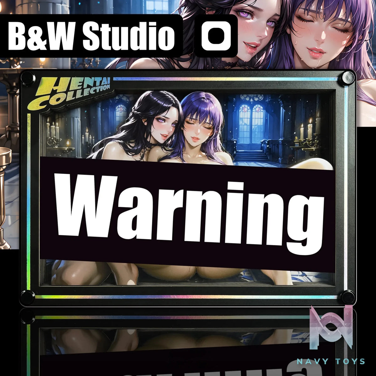 B&W Studio – Ben’s Delusion World Series Desktop Decor Card #44 Pandora & Athena Saint Seiya