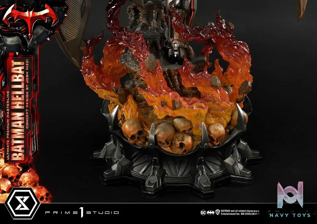 Prime 1 Studio – Ultimate Premium Masterline Batman (Comics) Batman Hellbat Concept Design by Josh Nizzi UPMDC-06 UPMDC-06DX UPMDC-06DXS (Licensed)