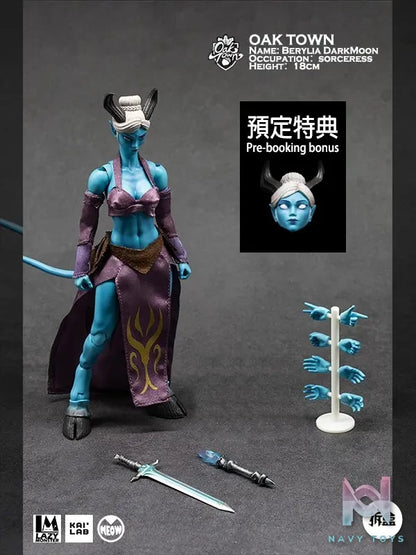Lazy Monster Studio – Oak town Berylia Dark Moon Assassin & Sorceress (Licensed)