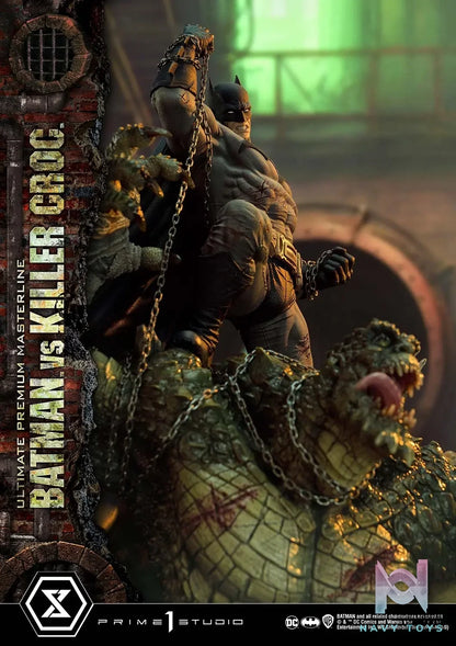 Prime 1 Studio – Ultimate Premium Masterline Batman (Comics) Batman Versus Killer Croc UPMDC-07 UPMDC-07DX UPMDC-07DXS (Licensed)