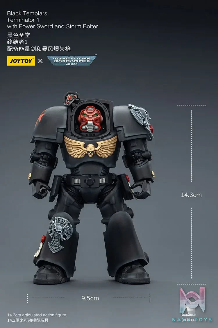 JOYTOY – Black Templars Terminator 1 X 2 X 3 JT3097 JT03103 JT03110 (Licensed)