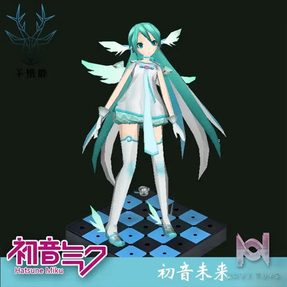 Qian Zhi Lu Studio – Hatsune Miku 3D Paper Model DIY Project Sekai