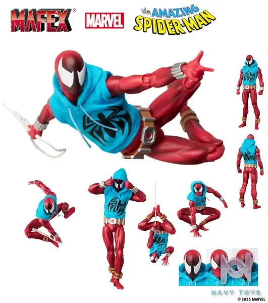 MEDICOM TOY – MAFEX SCARLET SPIDER (COMIC Ver.) Ver. 2.0 (Licensed)