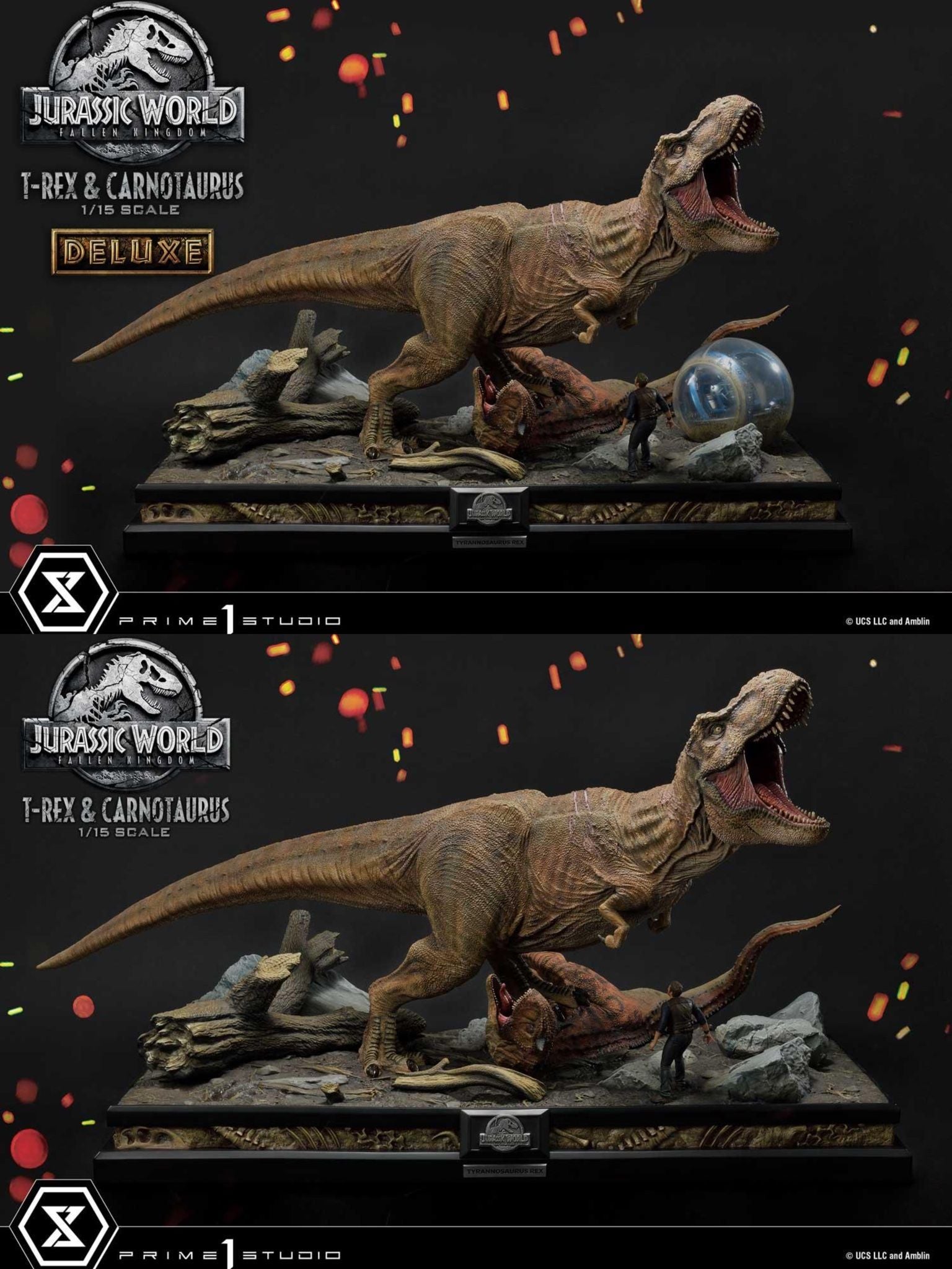 Tyrannosaurus - Rex & Carnotaurus - Jurassic World - Prime 1 Studio resin statue Prime 1 Studio anime figure