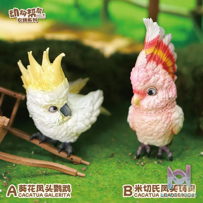 Animal BangBang Studio – Original “What bird?” Series Sunflower Parrot & Mitchell Parrot (Licensed)