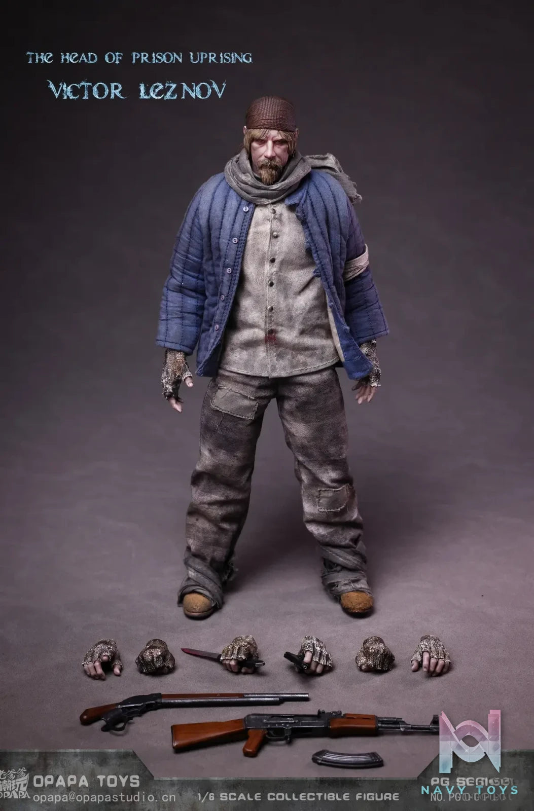 OPAPA TOYS – Victor Leznov The Head of Prison Uprising PG202501 (Licensed)