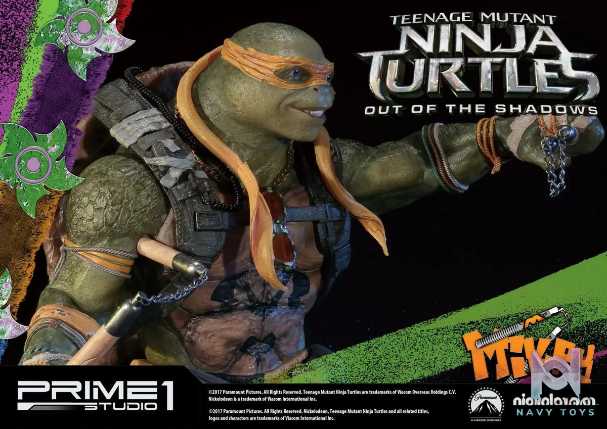 Prime 1 Studio – Premium Masterline Teenage Mutant Ninja Turtles: Out of the Shadows (Film) Michelangelo PMTMNT-06 (Licensed)