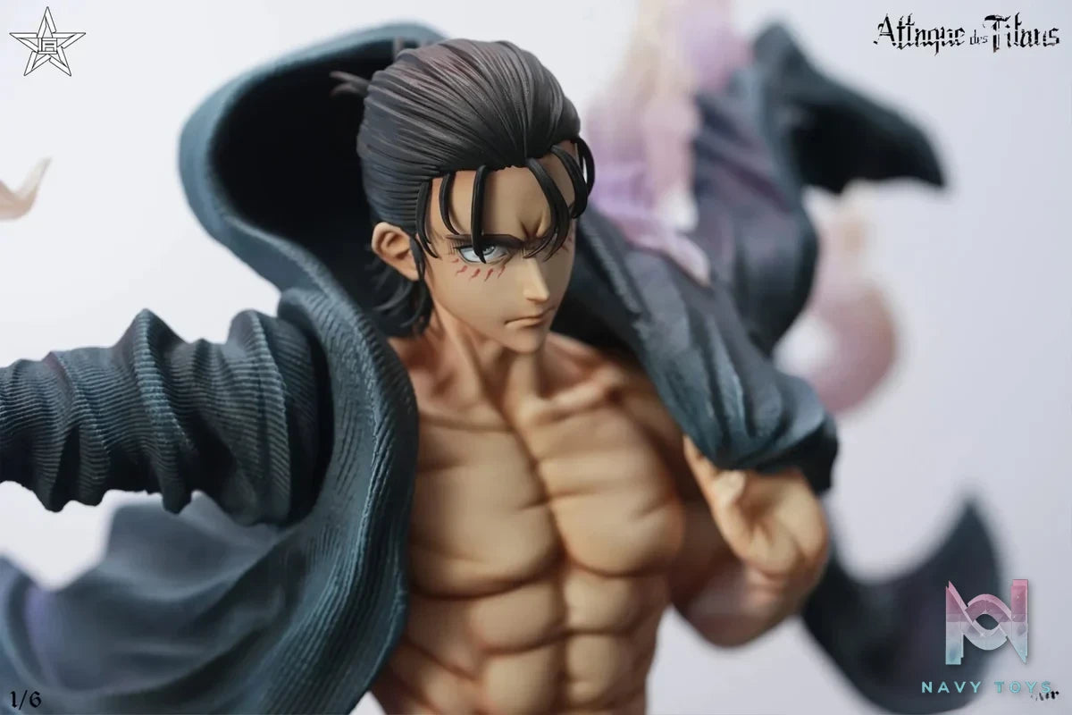 Craftsman Studio - Eren Clothing Attack on Titan resin statue Navy Toys anime figure