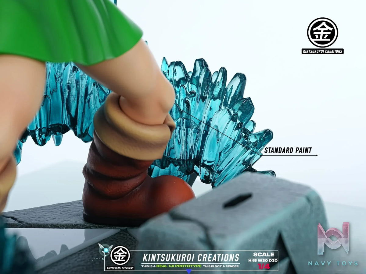 KINTSUKUROI CREATIONS Studio – The Legend of Zelda YOUNG LINK PULLING MASTER SWORD