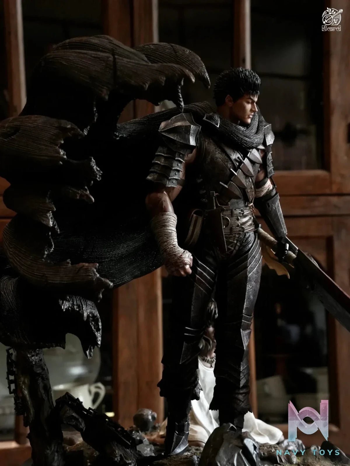 Reunion Guts and Casca - Berserk - Bard Studio resin statue Navy Toys anime figure