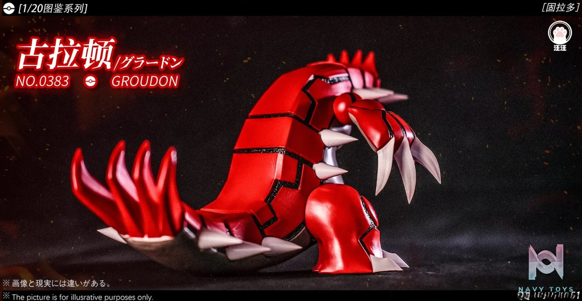 WangWang Studio – Groudon Pokémon