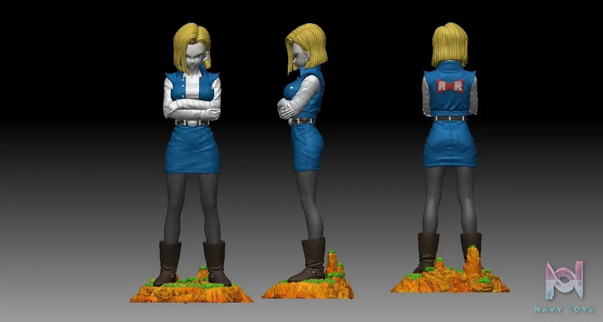 Mo Gai Studio – Dragon Ball Android 17 & Android 18