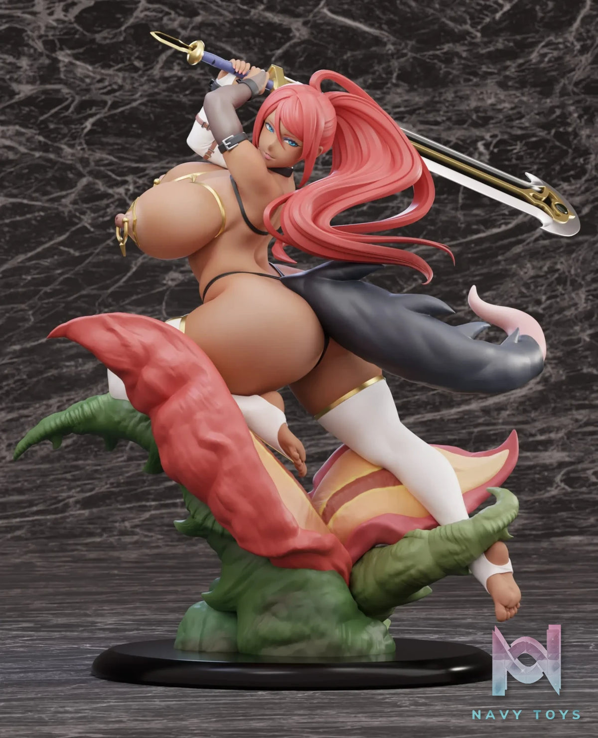 SODA Studio – Original Silver Rank Adventurer Fire Dragon Rinea (Licensed)
