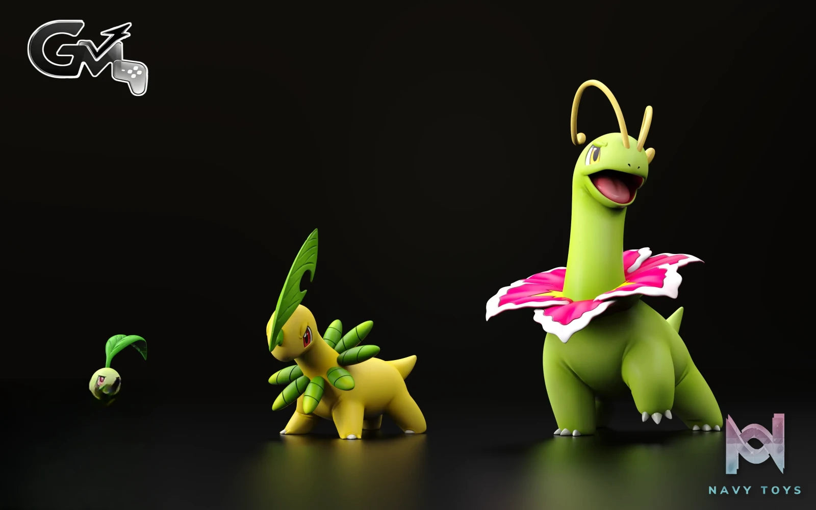 Game Master Studio – Chikorita Evolution Set Pokémon