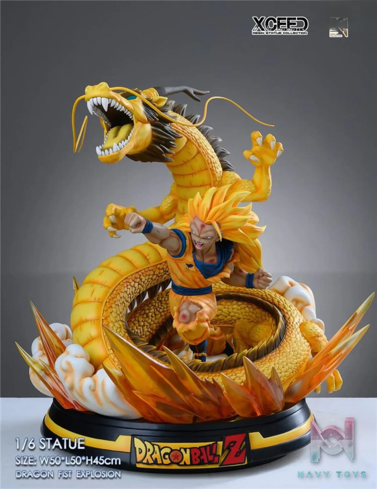 XCEED X MRC Studio – Dragon Ball Goku Dragon Fist Explosion