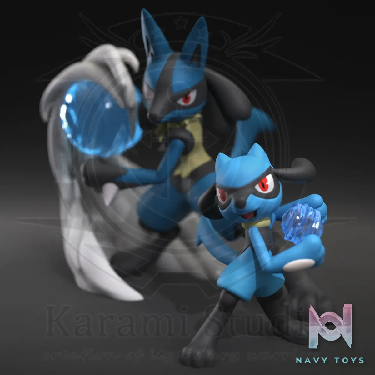 Karami Studio – Pokémon Riolu & Lucario