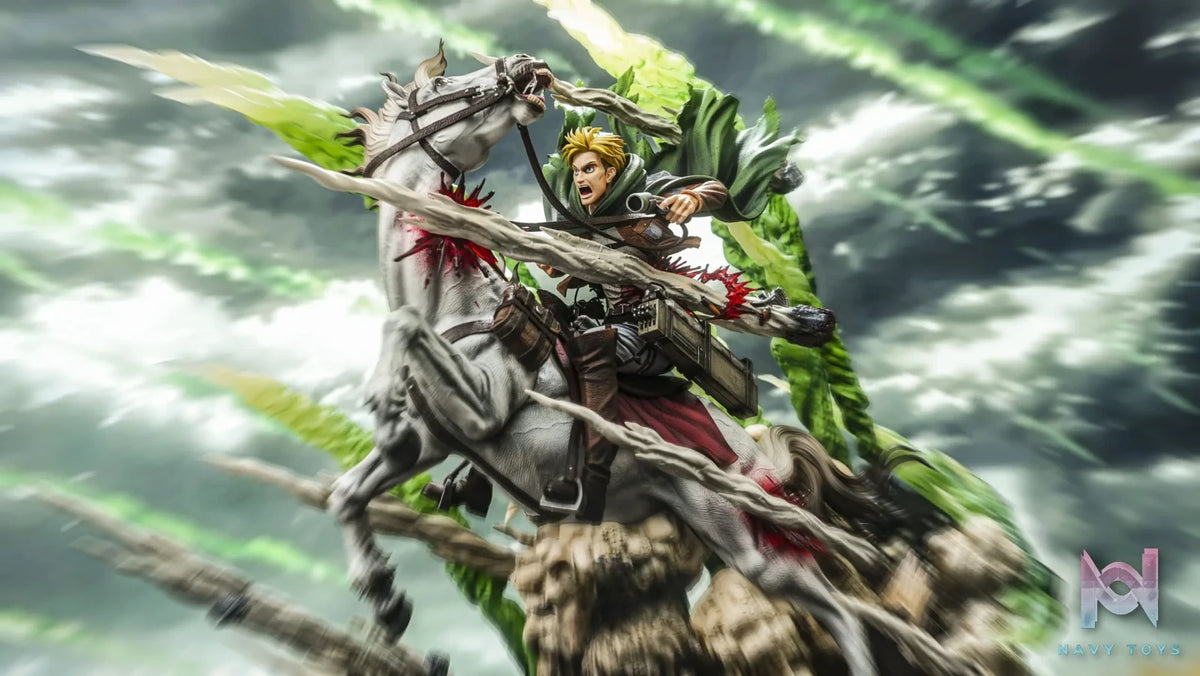 Model Power Studio – Commander Erwin’s Suicide Charge Attack on Titan