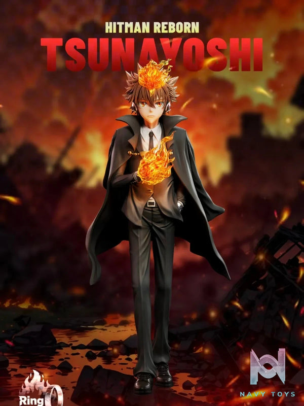 Tsunayoshi Sawada - Hitman Reborn - Ring Inscription Studio resin statue Ring Inscription Studio anime figure