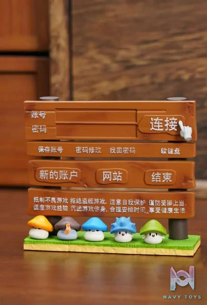YMG Studio – MapleStory GK Mini Mushroom Family Keycap Set