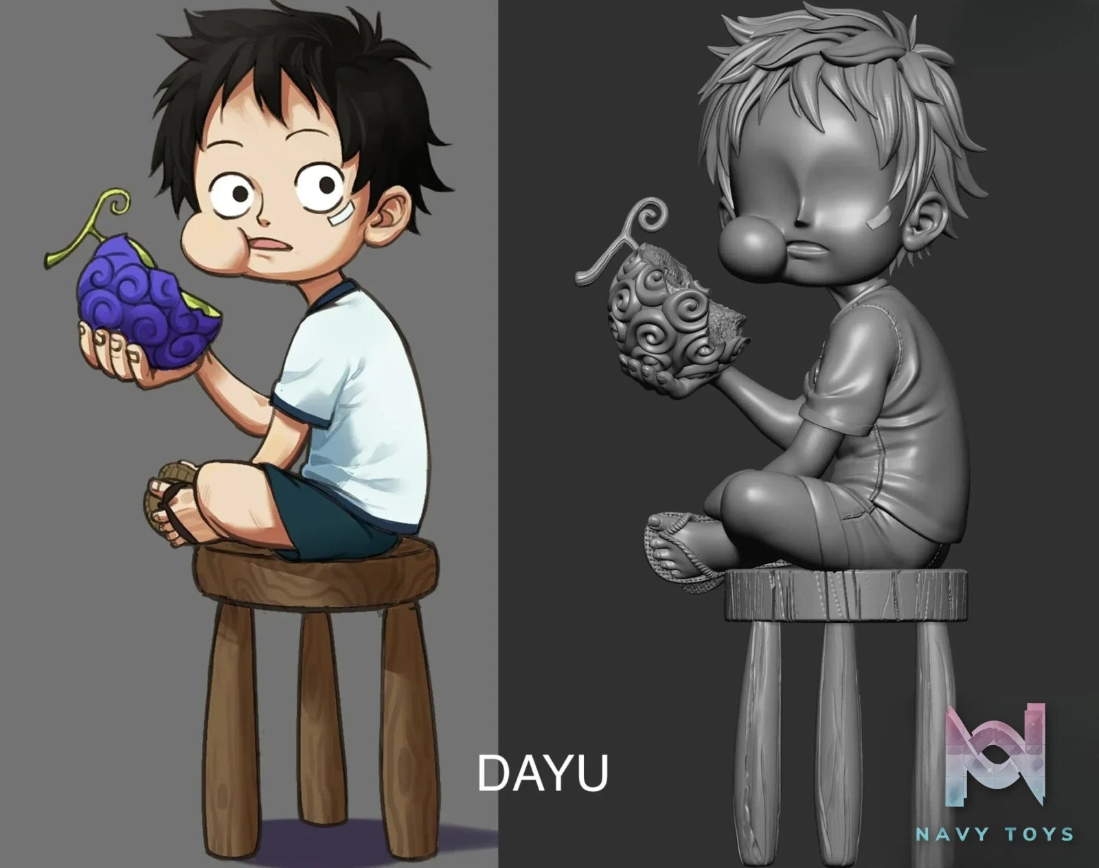 DAYU Studio – One Piece Nika Monkey D. Luffy vs Kaido