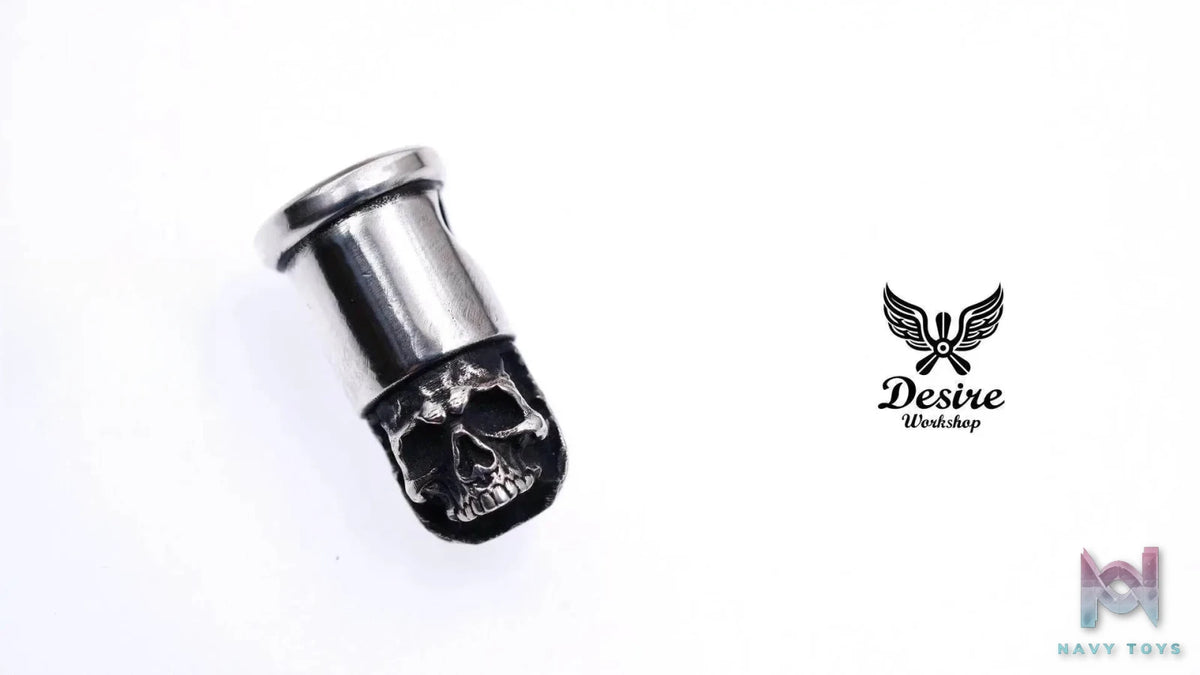 Raven Studio (silver jewelry) – Original Design Skull Bullet Pendant Original
