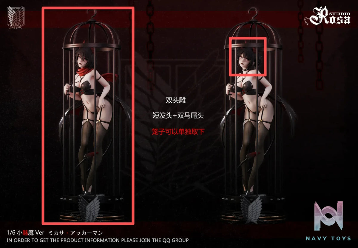 Rosa Studio – Mikasa the Succubus Attack On Titan