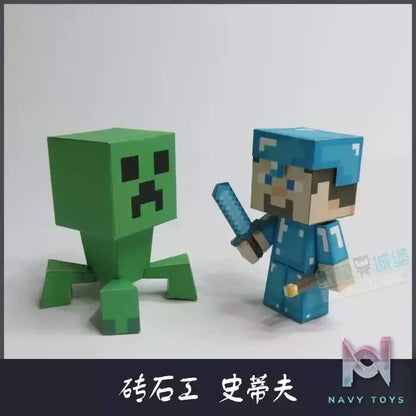 Qian Zhi Lu Studio – Minecraft series 3D Paper Model DIY
