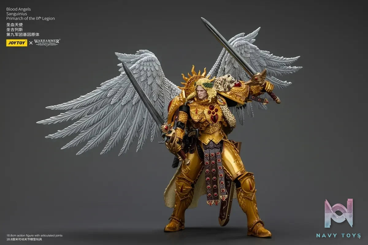 JOYTOY Studio – Warhammer ‘The HorusHeresy’ Blood Angels Sanguinius Primarch of the lXth Legion JT00218 (Licensed)