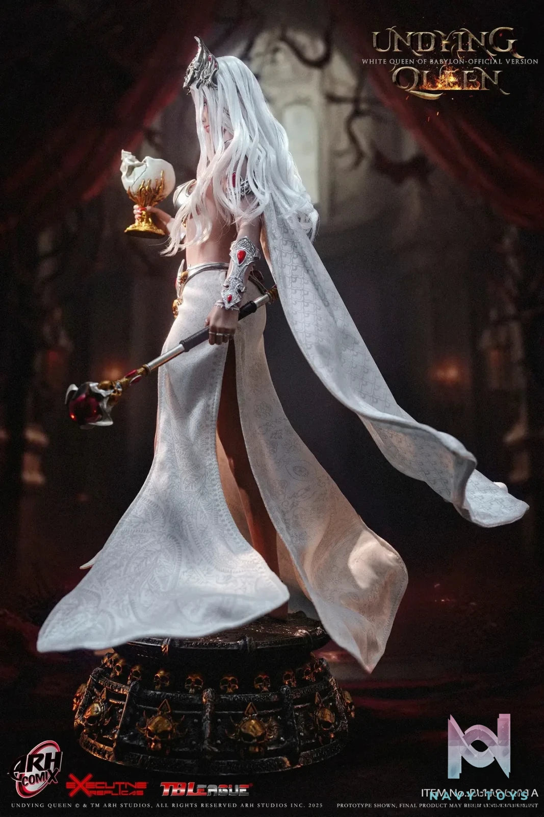 TBLeague – WHITE QUEEN OF BABYLON official version/variation version 1/6 Scale Action Figure PL2025-229A & PL2025-229B (Licensed)