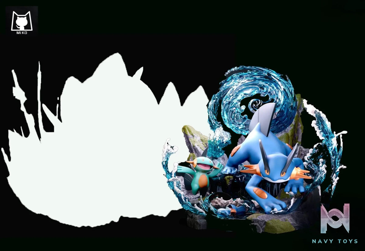 Miko Studio – Pokémon Swampert Evolution Group