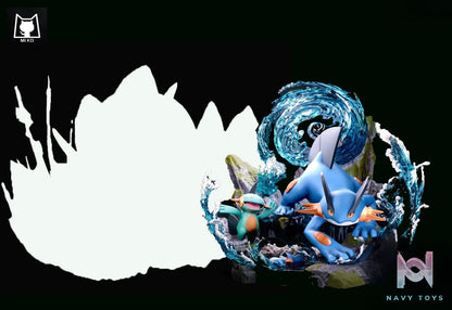 Miko Studio – Pokémon Swampert Evolution Group