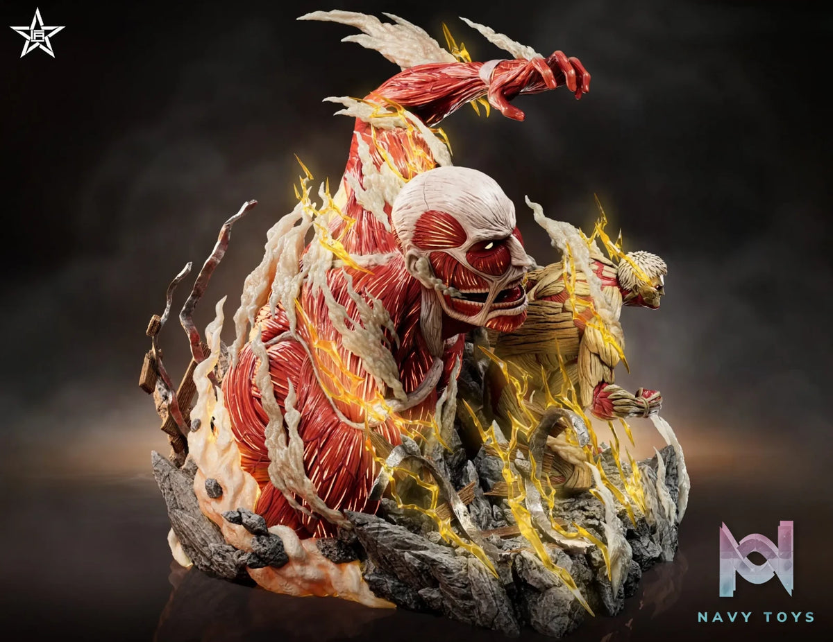 Craftsman Studio – Armored Titan X Colossal Titan Attack on Titan