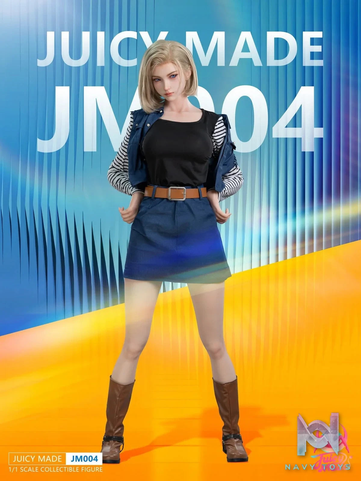 Android 18 JM004 Life Size resin statue Juicy Made Studio anime figure