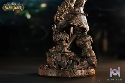 BLIZZARD ENTERTAINMENT – World of Warcraft Grommash Hellscream Bronze Edition Statue BLZ006 (Licensed)