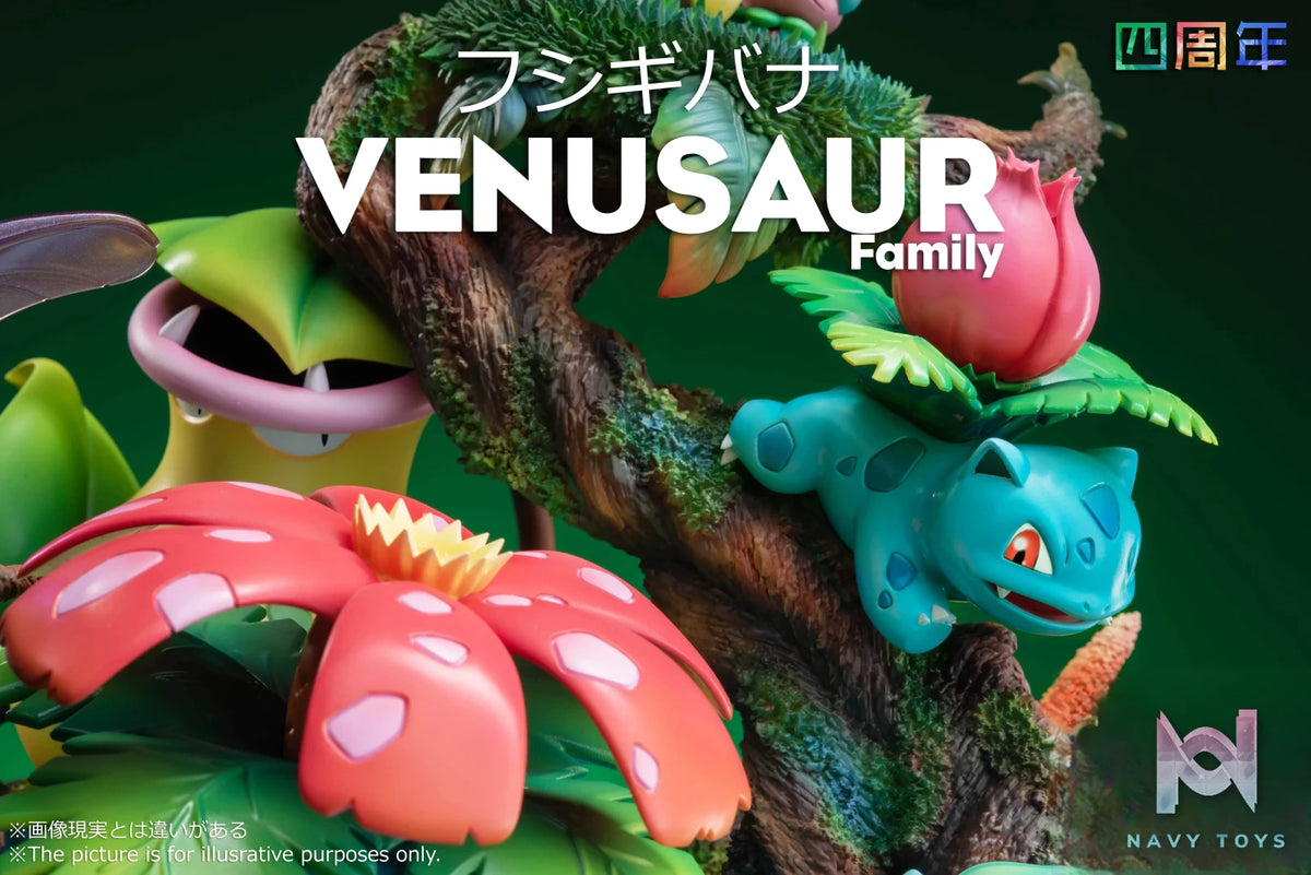 PC House Studio – Pokemon 4th Anniversary #3 Venusaur Family