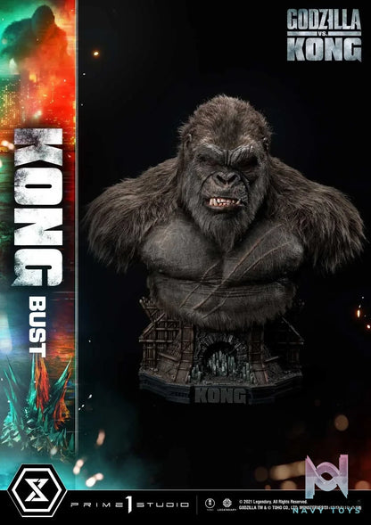 Prime 1 Studio – Life Size Bust Godzilla vs Kong Kong LSGVK-02 (Licensed)